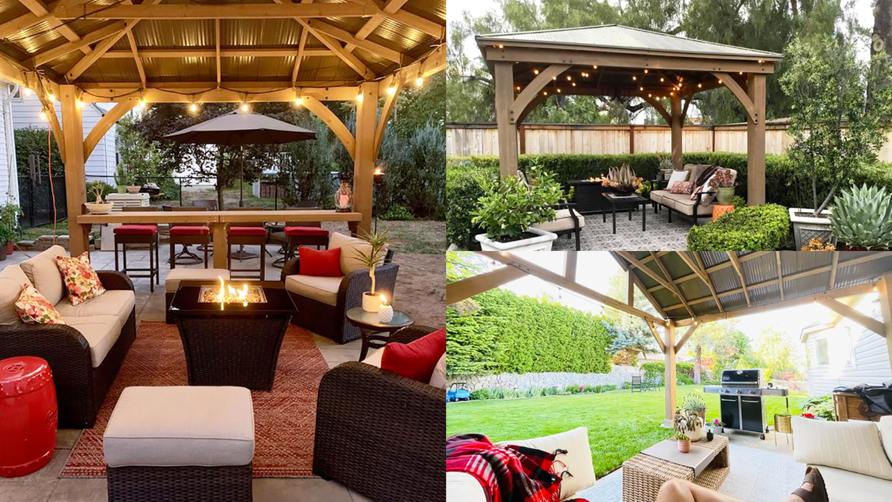 pergola in your garden